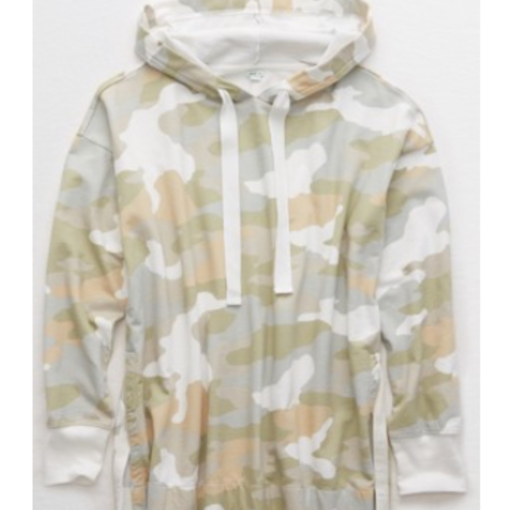Aerie Sunwashed Desert Camo Hoodie